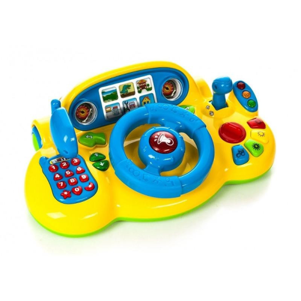 Дитячий автотренажер Я теж кермую 7318 з музикою рос. мовою