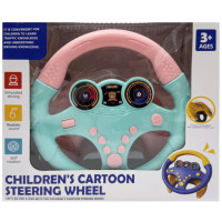 Дитячий ігровий Автотренажер ME-166(Turquoise) звуки машини (ME-166(Turquoise))