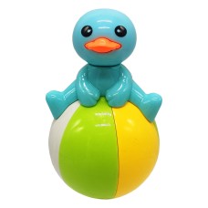 Іграшка неваляшка "Качечка" 6525(Blue) 13 см, звук