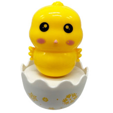 Дитяча неваляшка "Курча" 657-55(Yellow) 7,5 см, брязкальце (657-55(Yellow))