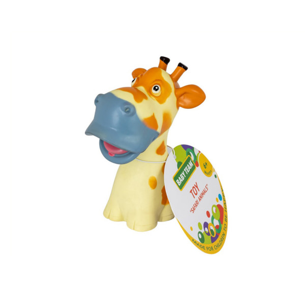 Дитяча іграшка для купання "Бризкаючі тварини сафарі жирафа" 8752_жирафа (8752_жирафа)