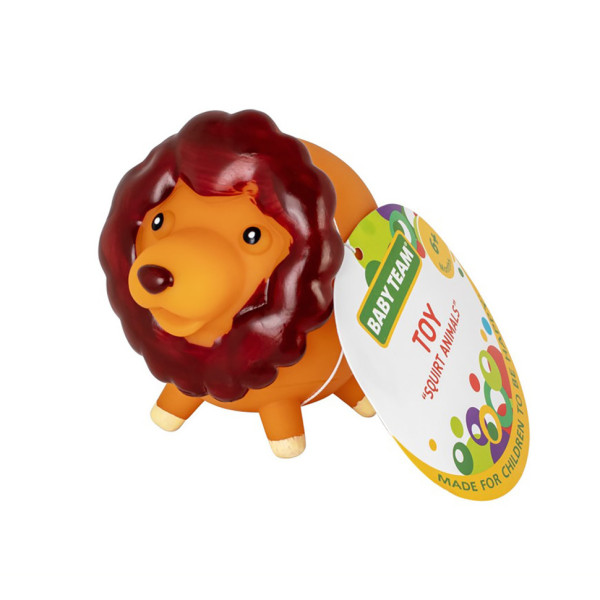 Дитяча іграшка для купання "Бризкаючі тваринки Лев" 8750_лев (8750_лев)