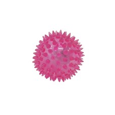 Мяч массажный MS 1137-1 6,5 см, пищалка,световые эффекты