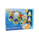 Игровой набор для ванной пингвины 23003, 8 шт