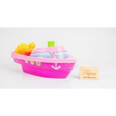 Игрушка для купания "Кораблик" 39379, 3 цвета