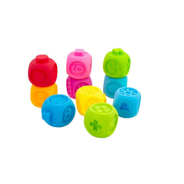 Дитячий набір розвиваючих кубиків 8875, 10 штук (8875)