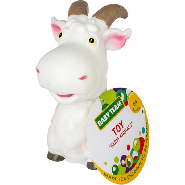 Дитяча іграшка для купання "Бризкаючі тварини ферми Козлик" 8753_козлик білий (8753_козлик білий)