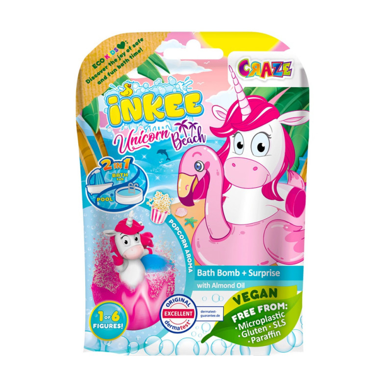 Ароматная бомбочка для ванны с игрушкой "ЕДИНОРОЖКИ" 35832