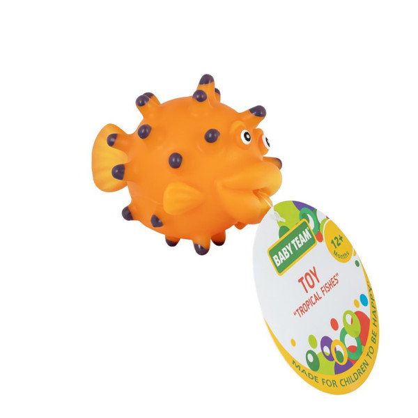 Дитяча іграшка для купання "Бризкаючі тропічні рибки" 8751_помаранчева (8751_помаранчева)