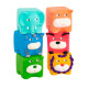 Дитячий набір для купання "Кубики-звірята" 9050_набір_зі_слоником (9050_набір_зі_слоником)