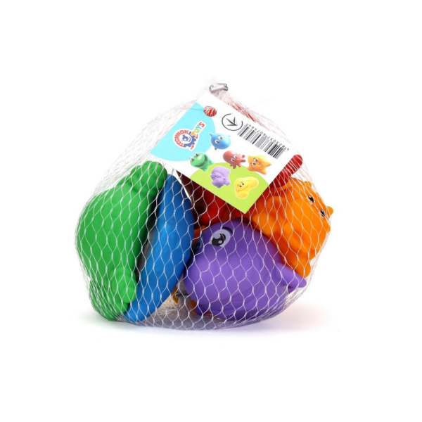 Набір для гри у ванній ТехноК 7464TXK, 6 фігурок тварин (7464TXK)