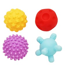 Набір Іграшок для ванної A004 м'ячики 4 шт