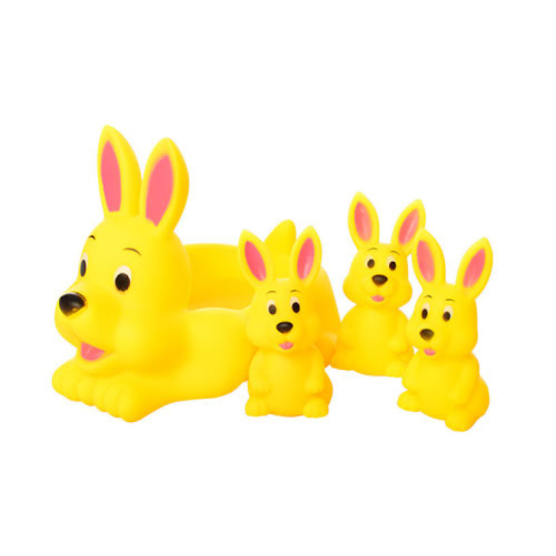 Игрушка для купания пищалка 522-3-4 в сетке