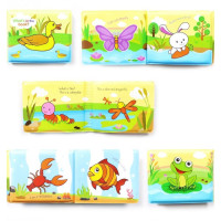 Игрушка для купания A531-3 книжка, учим названия животных и транспорта Уточка(A533)