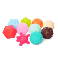 Дитяча іграшка для купання "М'ячики" 19012, 10 штук (19012K)