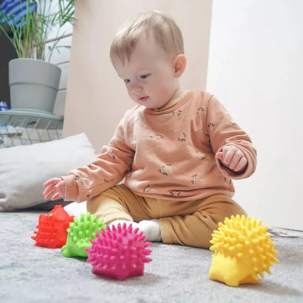 Набір пищалок "Тварини" Bambi 628-5 з шипиками (628-5)