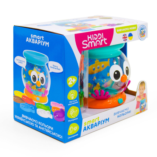 Інтерактивна навчальна іграшка Smart-Акваріум KIDDI SMART 207659 українська та англійська (207659)
