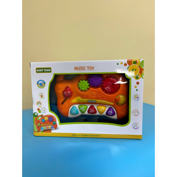 Дитяча музична іграшка "Забавка" 8645(Orange) помаранчевий (8645(Orange))