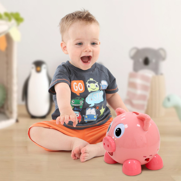 Інтерактивна навчальна іграшка Smart-Скарбничка KIDDI SMART 208441 українська та англійська (208441)