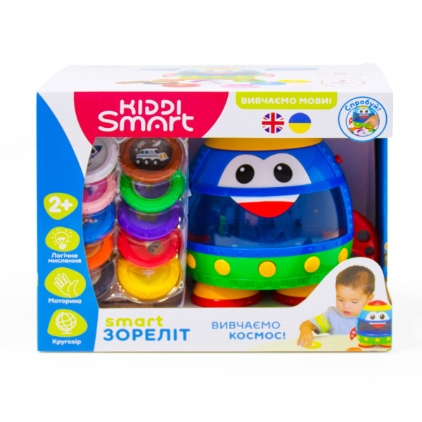 Інтерактивна навчальна іграшка Smart-Зореліт KIDDI SMART 344675 українська та англійська (344675)