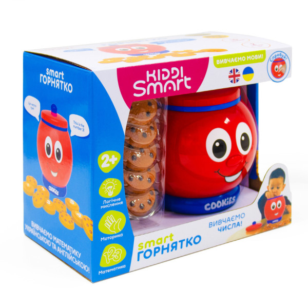 Інтерактивна навчальна іграшка Smart-Горнятко KIDDI SMART 524800 українська та англійська (524800)