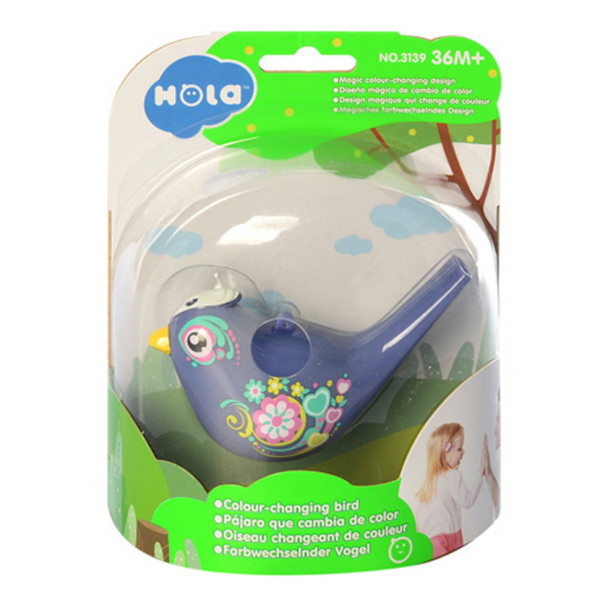 Дитячий свисток Пташка 3139 змінює колір