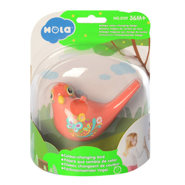 Дитячий свисток Пташка 3139 змінює колір