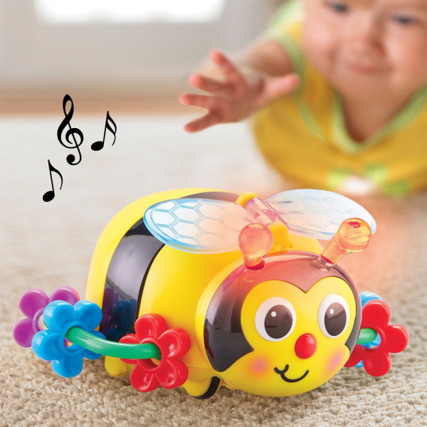 Дитяча розвивальна іграшка "Наздожени Бджілку" Kiddi Smart 557822-43 зі світлом і звуком (557822-43)