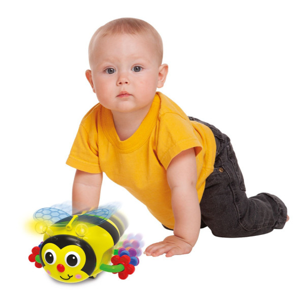 Дитяча розвивальна іграшка "Наздожени Бджілку" Kiddi Smart 557822-43 зі світлом і звуком (557822-43)