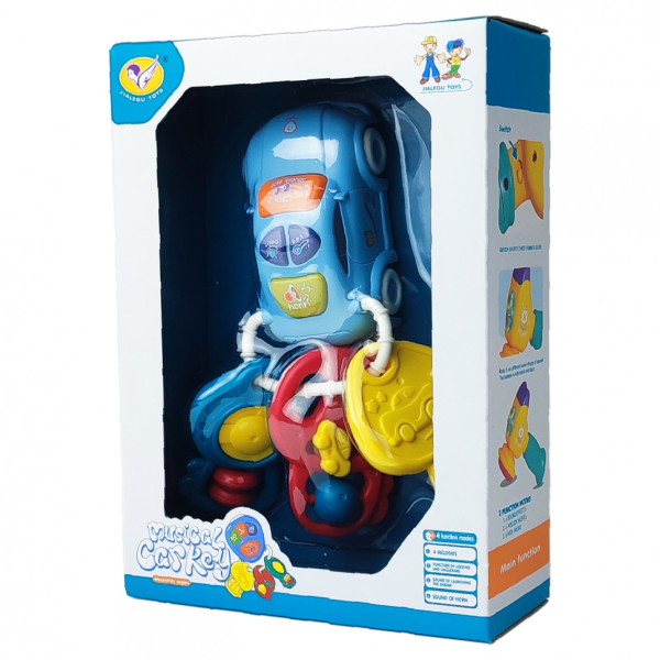 Музична іграшка 855-75A машинка з брелоком-ключами