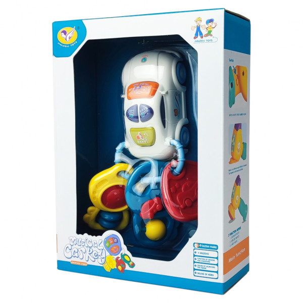 Музична іграшка 855-75A машинка з брелоком-ключами