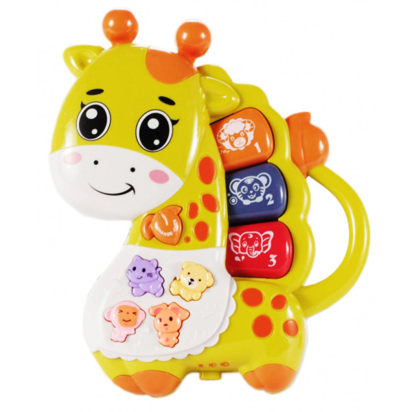 Дитяче піаніно Жираф FT 0009 на батарейках