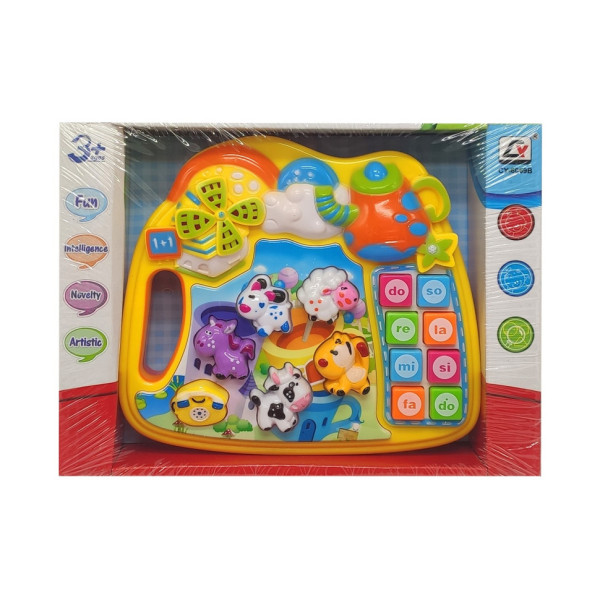 Іграшкове піаніно "Звірятка" CY-6069B-1