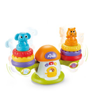 Музична розвиваюча іграшка Терези QF366-043 зі світловими ефектами  Помаранчевий (QF366-043(Orange))