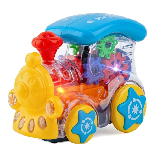 Іграшковий поїзд HJ658, батарейки, світлові ефекти