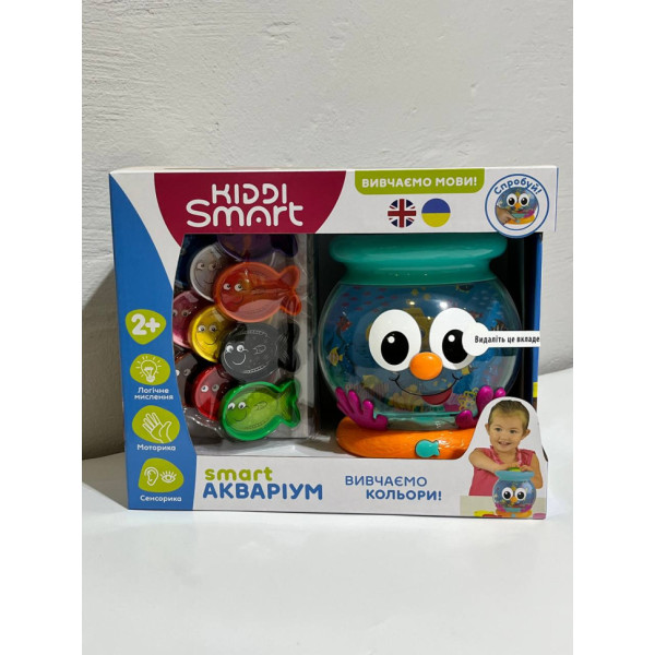 Інтерактивна навчальна іграшка Smart-Акваріум KIDDI SMART 207659 українська та англійська (207659)