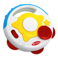 Музыкальная игрушка Бубен HUANGER 789-2 на батарейках Красный(789-2(Red))