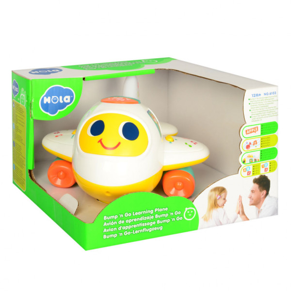Дитячий музичний літак 6103 з регулюванням гучності (6103)