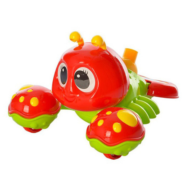 Дитяча каталка Краб 0350MR на ціпку  Червоний (0350MR(Red))