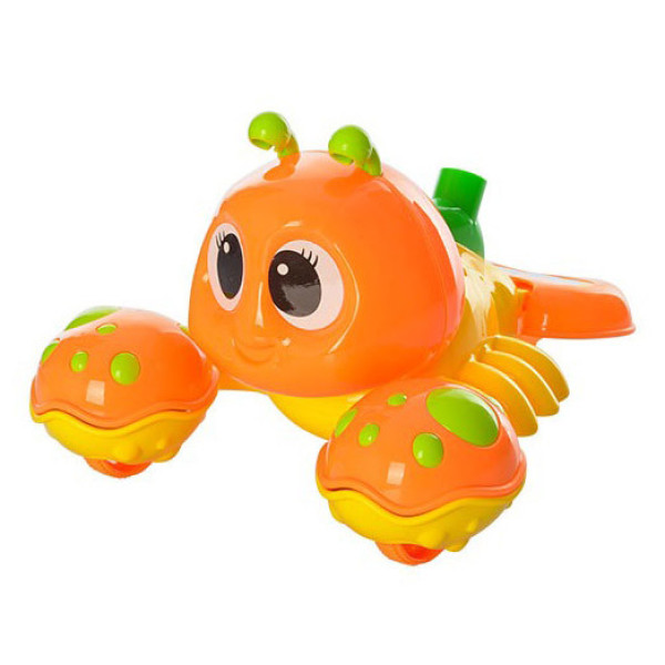 Дитяча каталка Краб 0350MR на ціпку  Помаранчевий (0350MR(Orange))