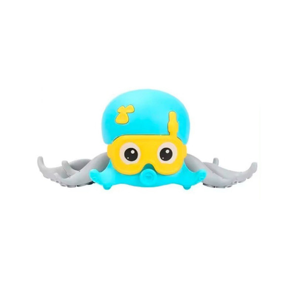 Дитяча каталка "Восьминіг" HG-5073 на мотузці, заводна (HG-5073)