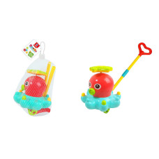 Каталка восьминіг A0365 з ручкою (A0365)