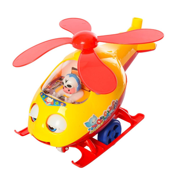 Детская каталка на палке "Вертолет" 0302(Yellow) желтый(0302(Yellow))
