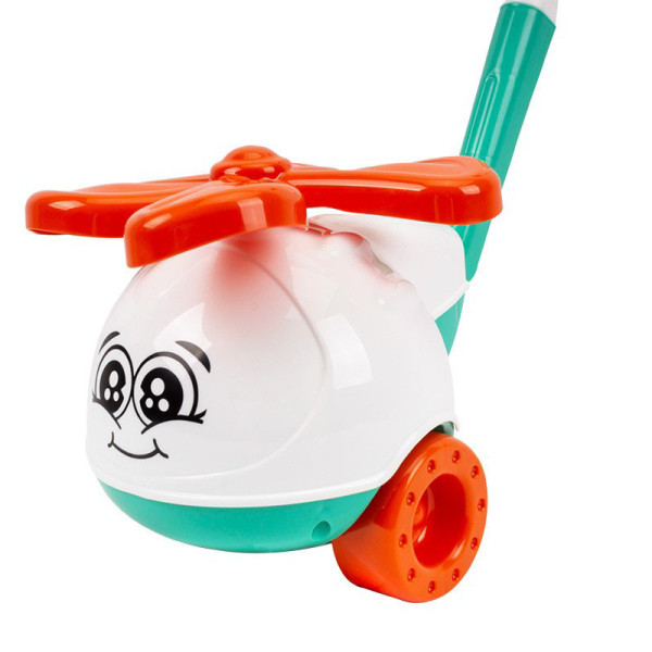 Дитяча іграшка-каталка Вертоліт 9437TXK у сітці Бірюзовий (9437TXK(Turquoise))