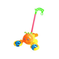 Дитяча каталка на паличці Bambi 198-13  Жовто-Помаранчевий (198-13(Yellow-Orange))