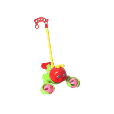 Дитяча каталка на паличці Bambi 198-13  Зелено-Червоний (198-13(Green-Red))