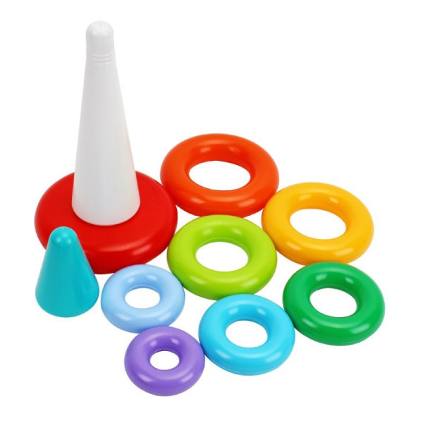 Дитяча іграшка "Пірамідка" 1904TXK видувна, 9 елементів, 31 см (1904TXK)