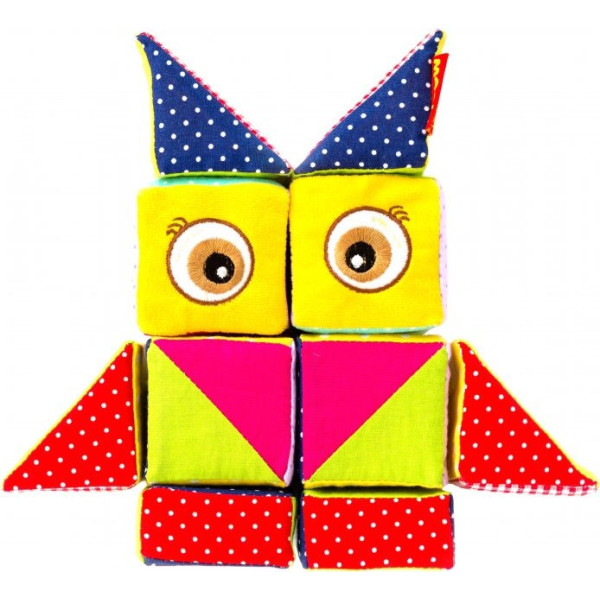 Набір кубиків Конструктор "Совушка" МС 090602-04