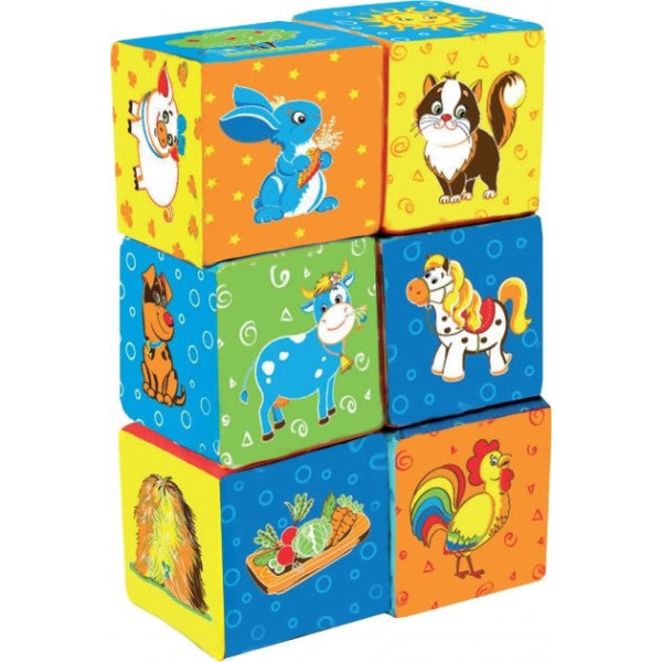 Набір кубиків "Ферма" МС 090601-02