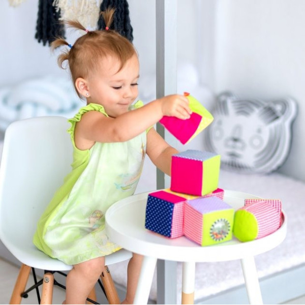 Набір кубиків "Мякий конструктор" МС 090602-01